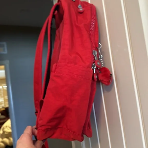 Kipling Seoul Red Backpack - Picture 3 of 8